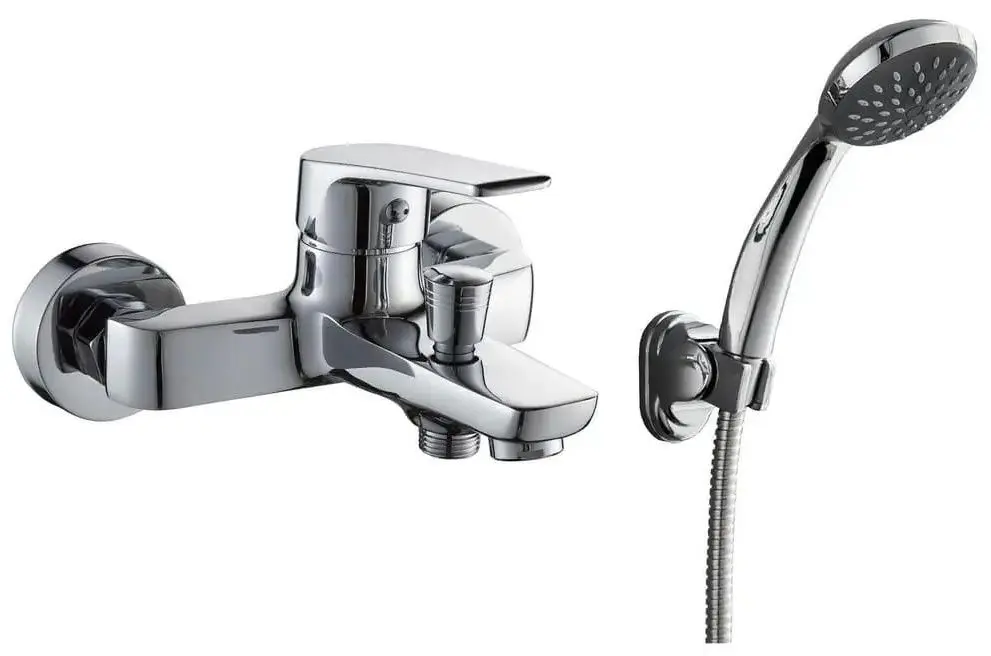 Смеситель для ванны и душа RJ Keel RBZ083-3 (Chrome)