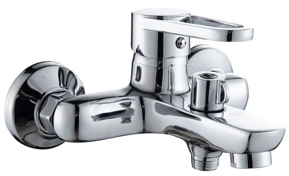 Смеситель для ванны и душа RJ Kink RBZZ003-3 (Chrome)