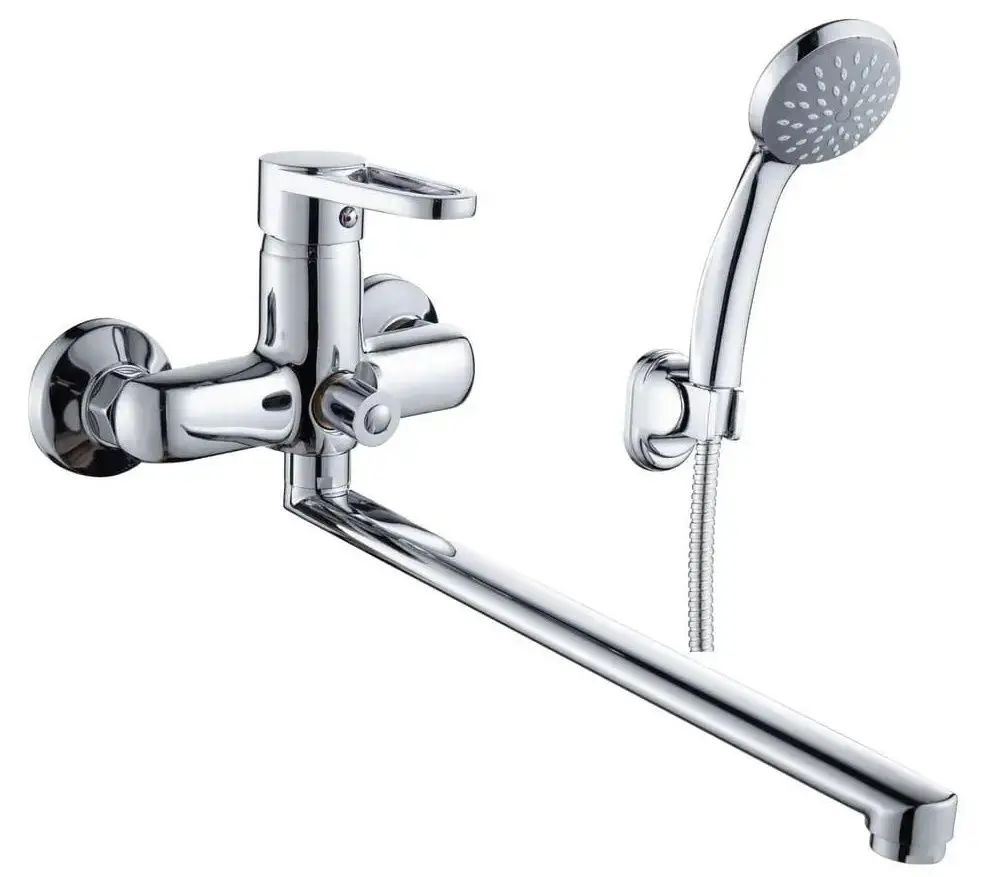 Смеситель для ванны и душа RJ Kink RBZZ003-9B (Chrome)