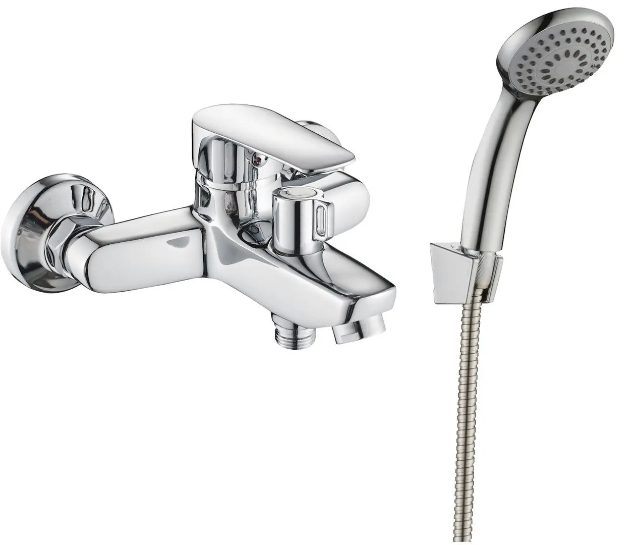 Смеситель для ванны и душа RJ Lotus RBZZ002-3 (Chrome)