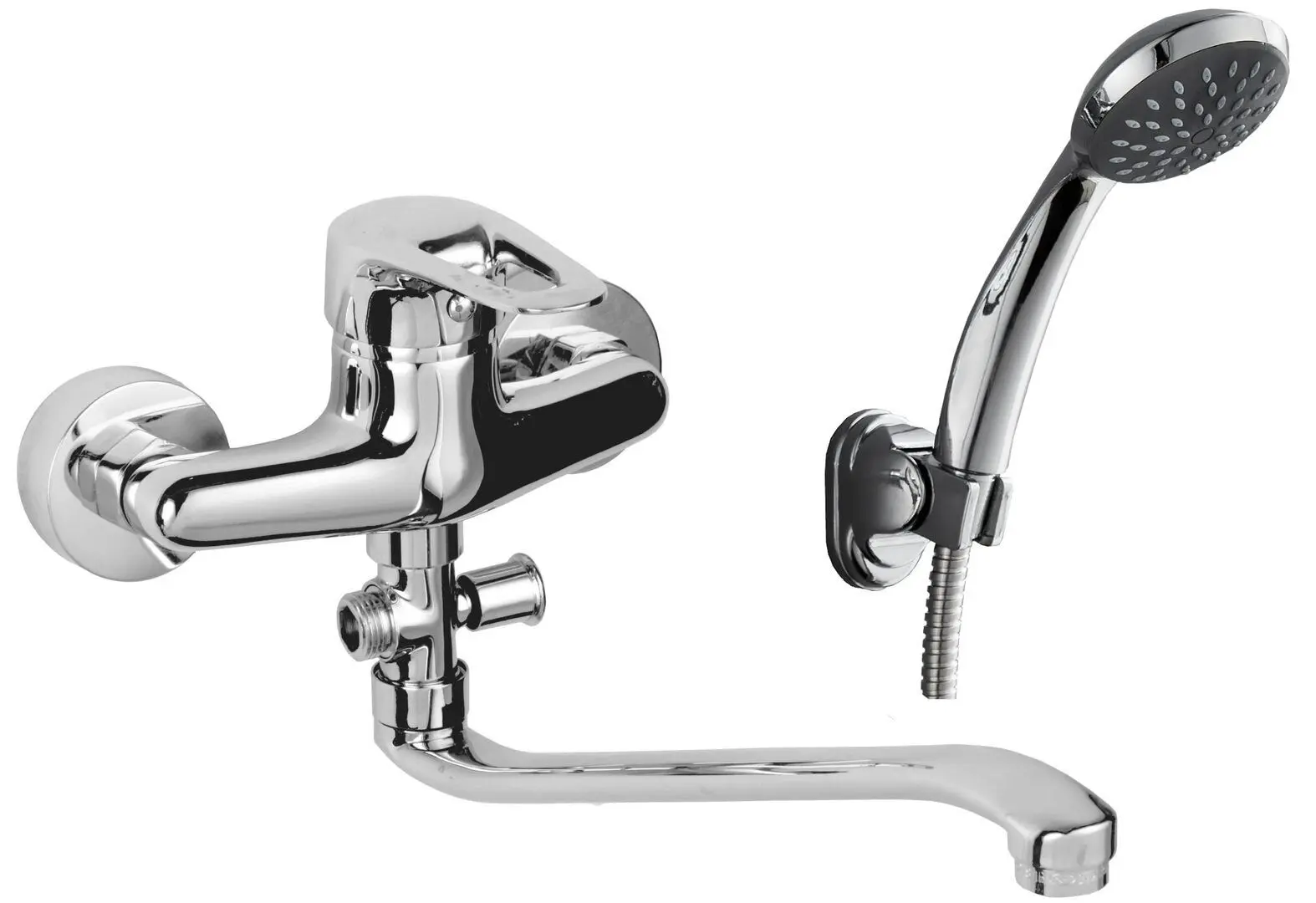 Смеситель для ванны и душа RJ Narciz RBZ100-9A (Chrome)