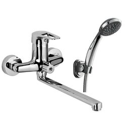 Смеситель для ванны и душа RJ Narciz RBZ100-9B (Chrome)