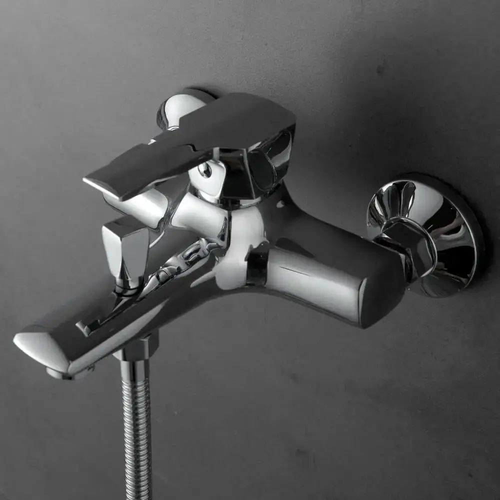 Смеситель для ванны и душа RJ Rock RBZ078-3 (Chrome) - 2