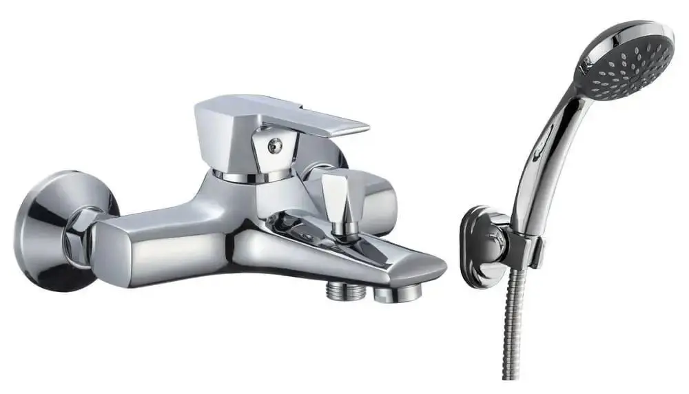 Смеситель для ванны и душа RJ Rock RBZ078-3 (Chrome)