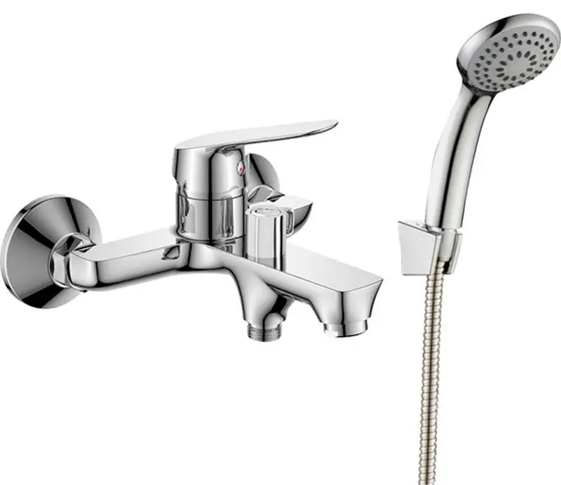 Смеситель для ванны и душа RJ Rush RBZ021-3A (Chrome)