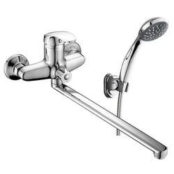 Смеситель для ванны и душа RJ Soft RBZZ001-9B (Chrome)