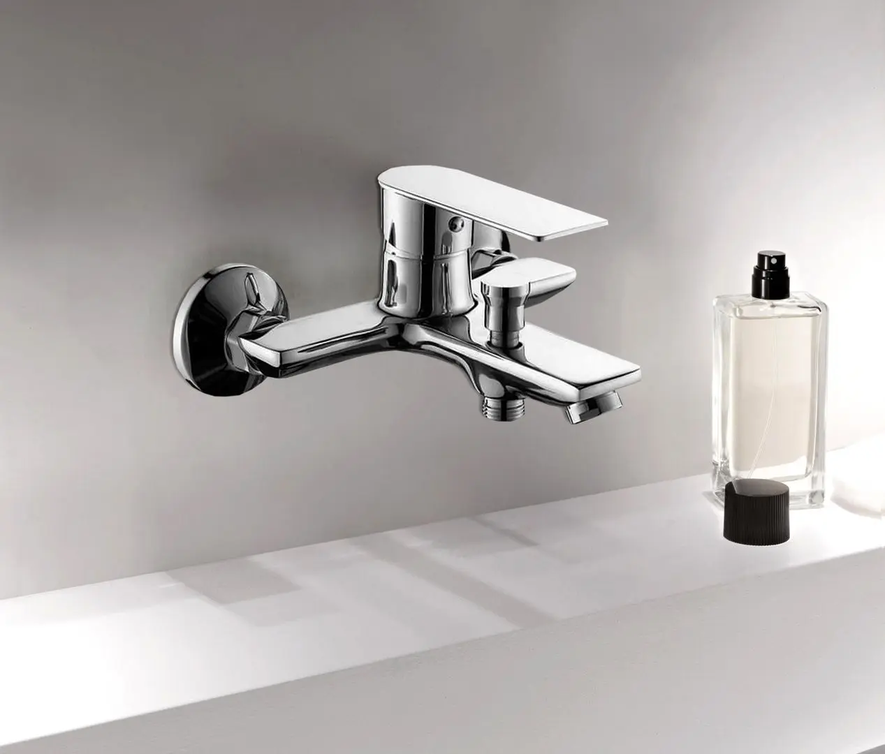 Смеситель для ванны и душа RJ Stern RBZZ004-3 (Chrome) - 2