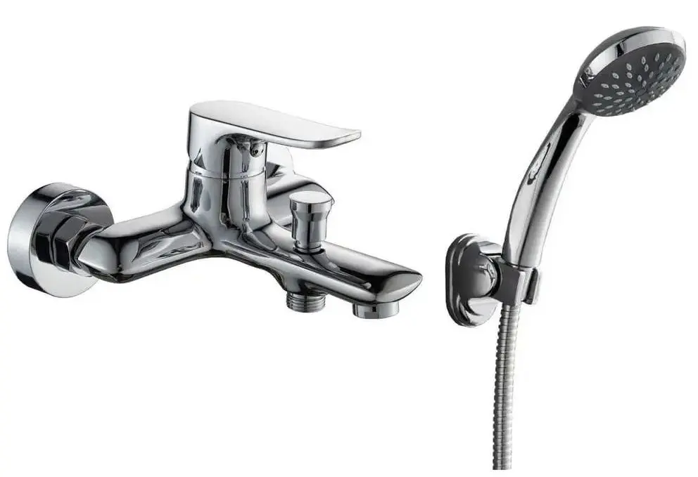 Смеситель для ванны и душа RJ Velum RBZ082-3 (Chrome)