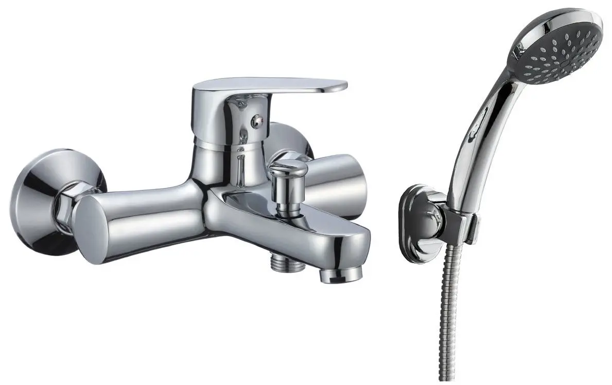 Смеситель для ванны и душа RJ Butterfly RBZ074-3 (Chrome)