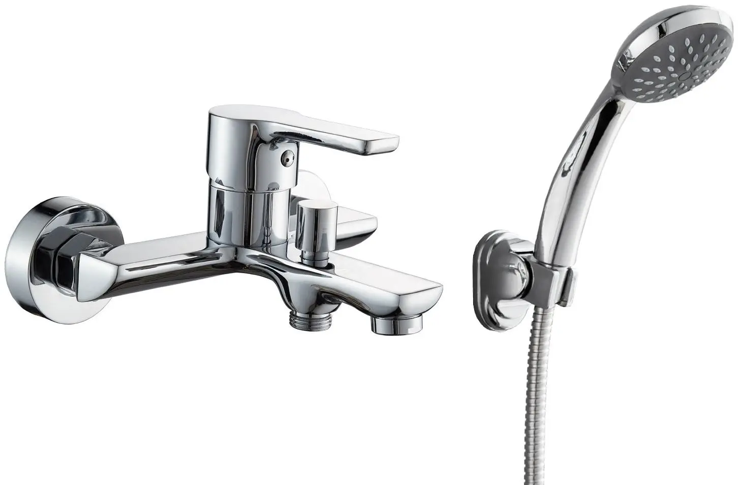 Смеситель для ванны RJ Luck RBZ080-3 (Chrome)