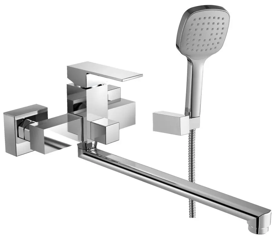 Смеситель для ванны и душа RJ Rod RBZ091-9B (Chrome)