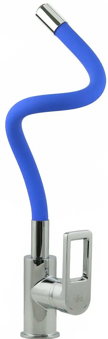 Смеситель для умывальника Rossinka Z35-35U (Blue) - 2