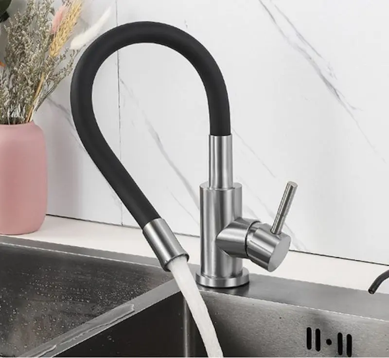 Baterie pentru chiuveta Ruhhy 22821 (Black/Silver)