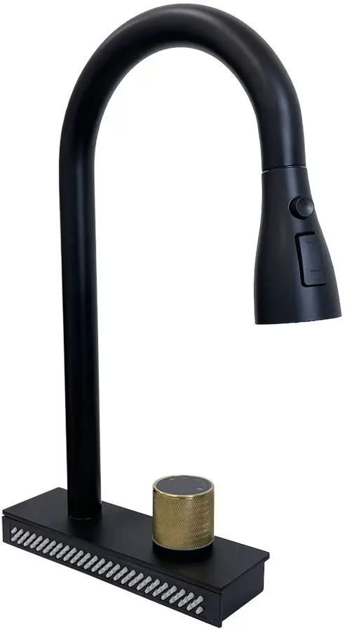 Baterie pentru chiuveta SanDonna Aster (Black)