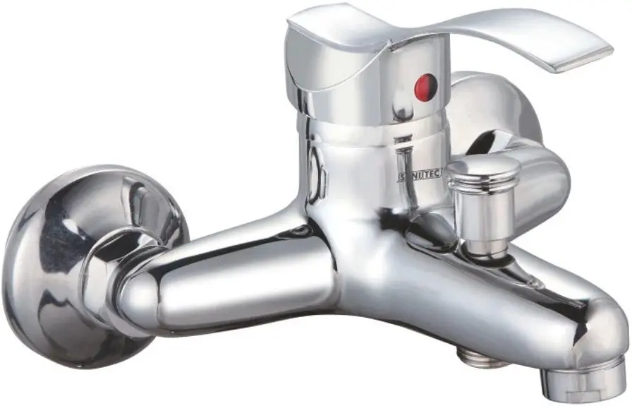 Смеситель для ванны и душа Sanitec SN0010 (Chrome)