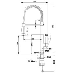 Baterie pentru chiuveta Teka FOT 939 (Chrome) Thumb