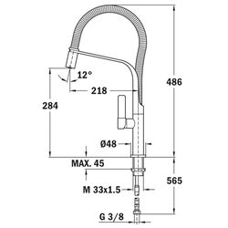 Baterie pentru chiuveta Teka Maestro FO 999 (Chrome) Thumb