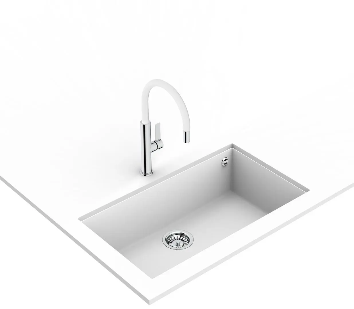 Смеситель для мойки Teka Maestro FOT 995 (Chrome/White)