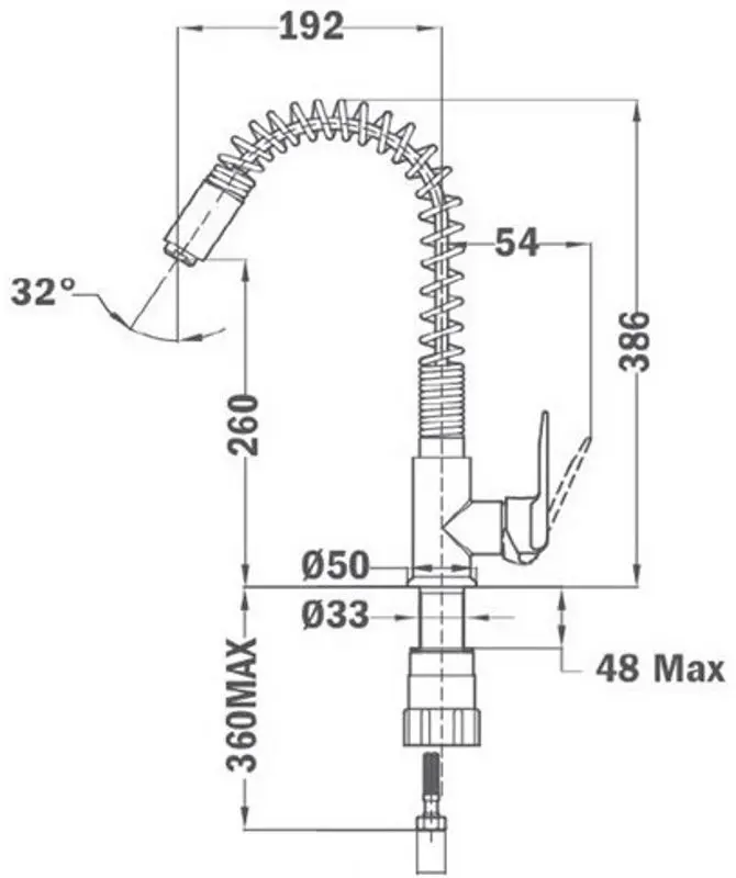 Baterie pentru chiuveta Teka IN 934 (Chrome) - 2