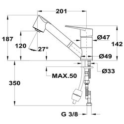 Baterie pentru chiuveta Teka Maestro MTP 978 (Chrome) Thumb