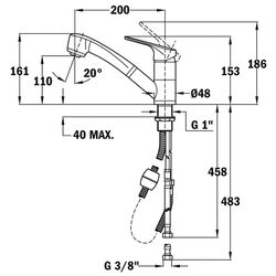 Baterie pentru chiuveta Teka Maestro MTP 978 (Topaz Beige) Thumb