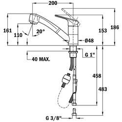 Baterie pentru chiuveta Teka MTP 978 TG (Carbon) Thumb
