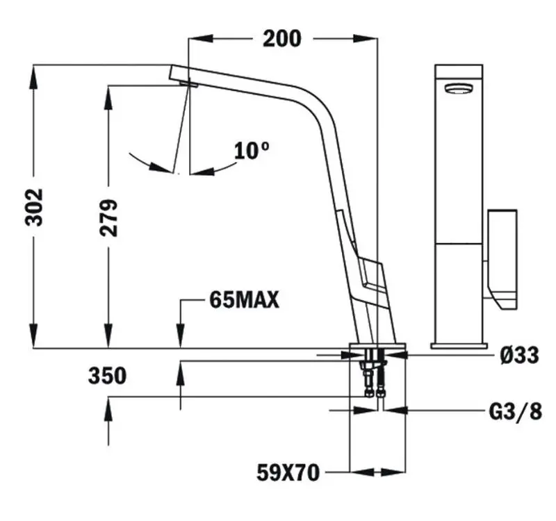 Baterie pentru chiuveta Teka Total IC 915 (Chrome) - 2