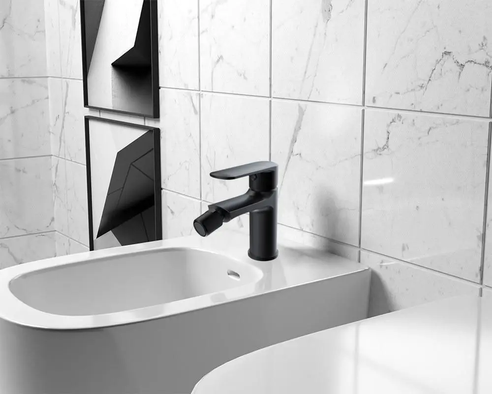 Baterie pentru bideu Volle Fiesta 1534.020104 (Black) - 2