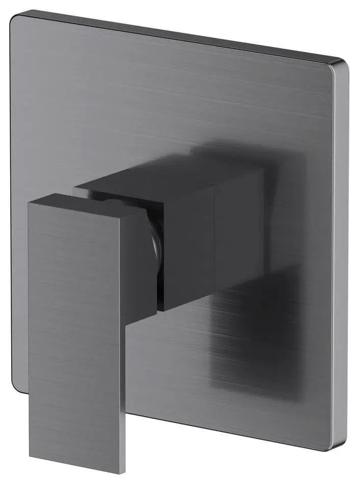 Baterie pentru dus cu montare ascunsa Volle Pardo 1548.100206 (Graphite) - 2