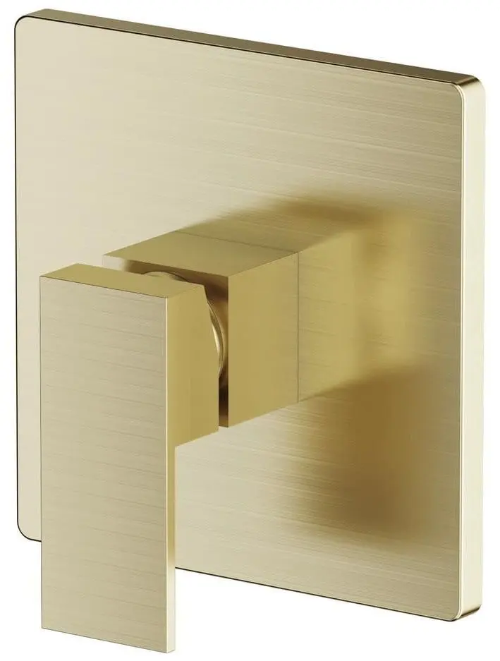 Baterie pentru dus cu montare ascunsa Volle Pardo 1548.100215 (Golden) - 2