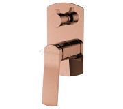 Baterie pentru dus cu montare ascunsa Volle Solo 1510.031421 (Brushed Bronze)