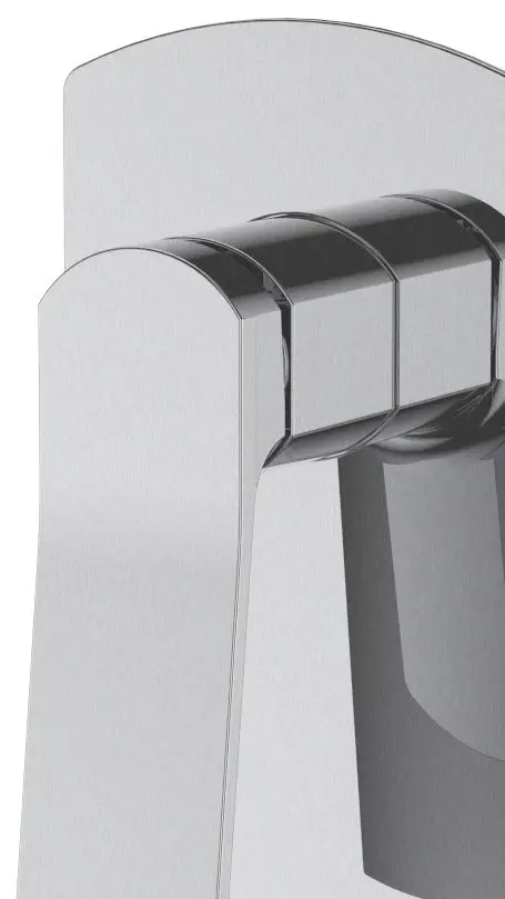 Смеситель для душа Volle Solo 1510.101402 (Brushed Nickel)