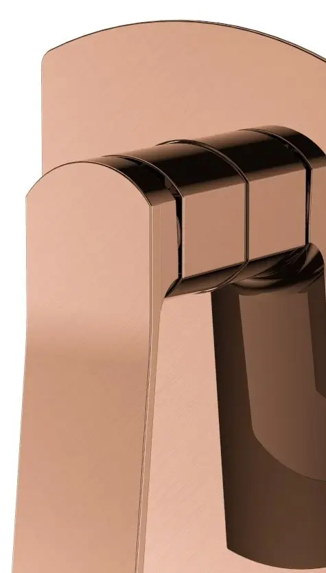 Baterie pentru dus cu montare ascunsa Volle Solo 1510.101421 (Brushed Bronze) - 2