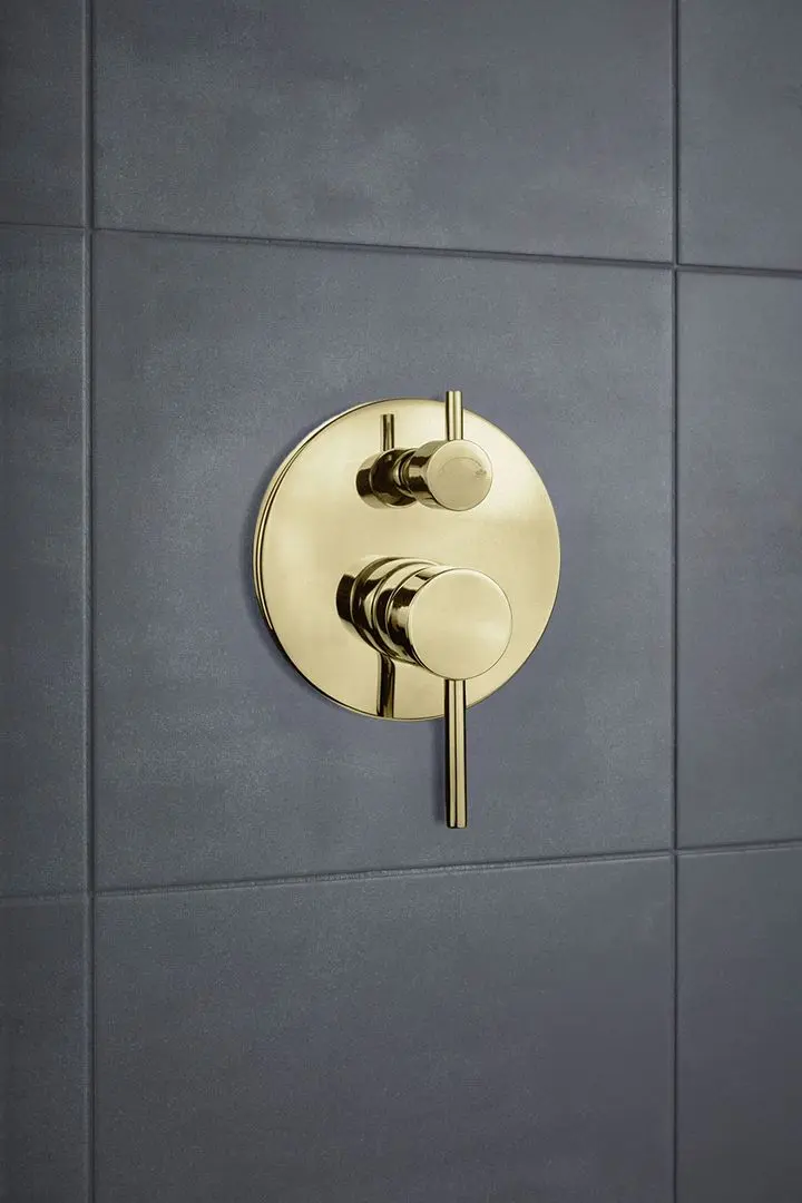 Смеситель для душа Volle Cruze 1547.030215 (Brushed Gold)