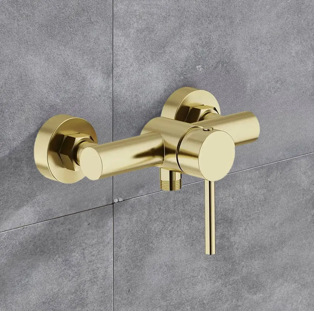 Baterie pentru dus Volle Cruze 1547.100115 (Brushed Gold) - 2