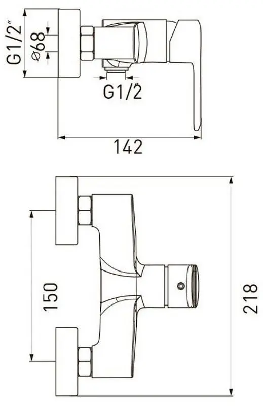 Baterie pentru dus Volle Fiesta 15153100 (Chrome) - 3