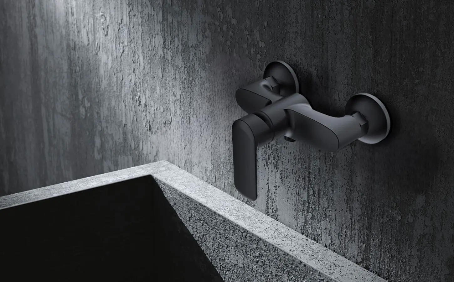 Baterie pentru dus Volle Fiesta 1534.100104 (Black) - 2