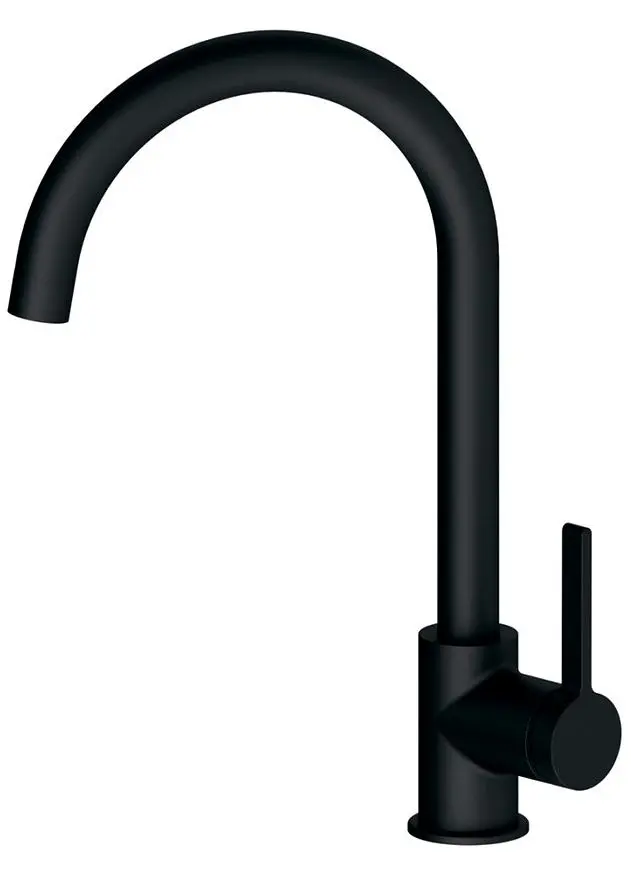 Смеситель для мойки Volle Mora 1537.110104 (Black)