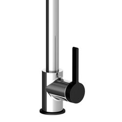 Смеситель для мойки Volle Mora 1537.110125 (Black/Chrome) Thumb