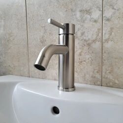 Baterie pentru lavoar Volle Cruze 1547.010102 (Brushed Nickel) Thumb