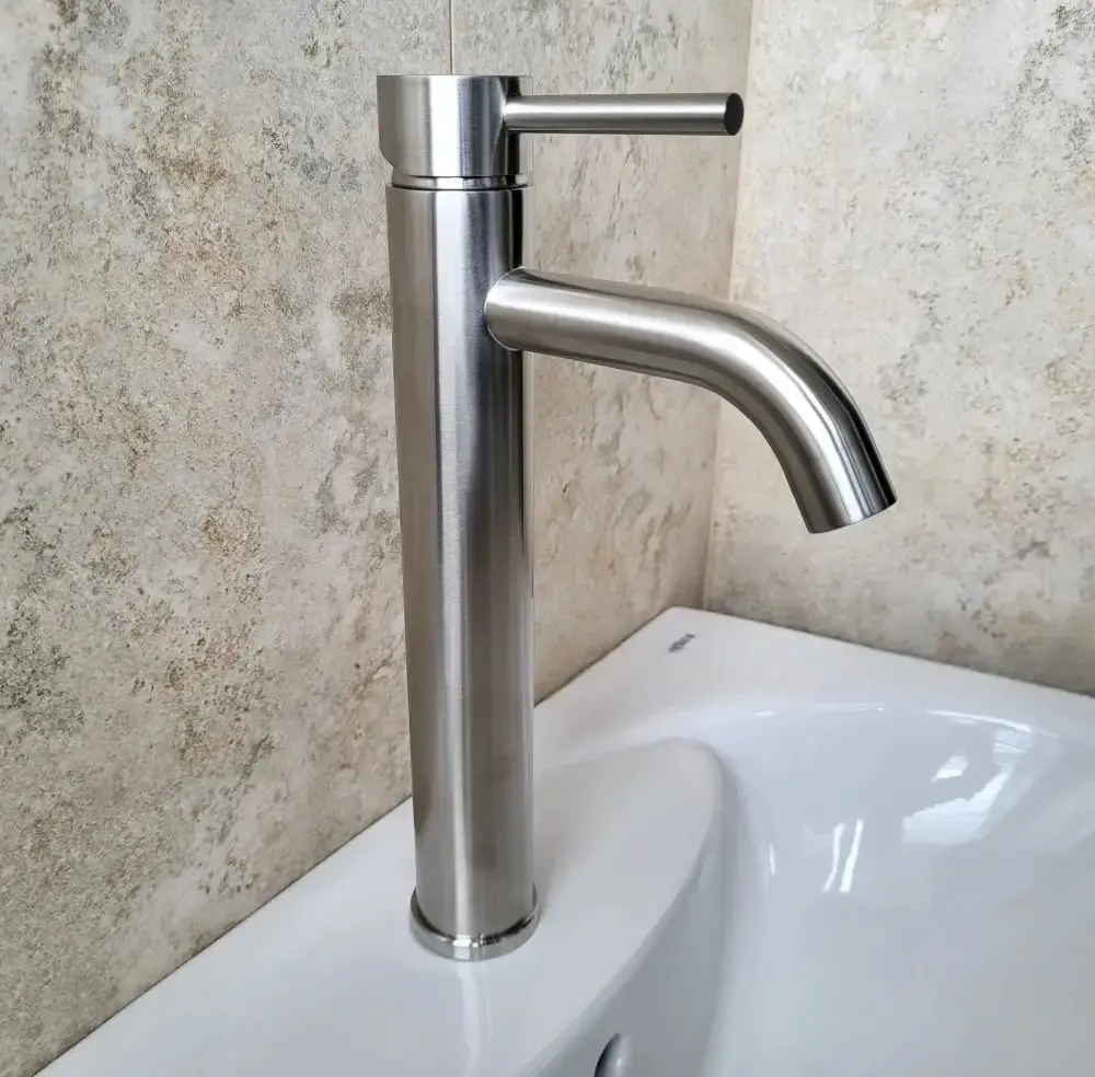 Baterie pentru lavoar Volle Cruze 1547.010202 (Brushed Nickel) - 2