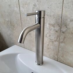 Baterie pentru lavoar Volle Cruze 1547.010202 (Brushed Nickel) Thumb