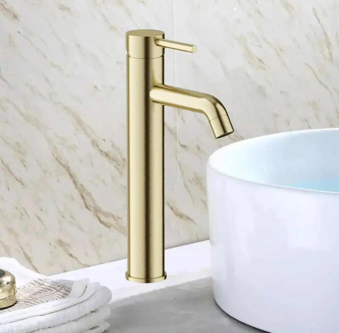 Baterie pentru lavoar Volle Cruze 1547.010215 (Brushed Gold) - 2