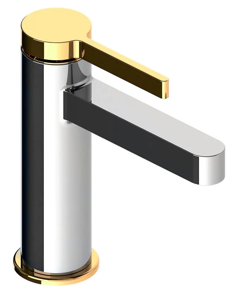 Baterie pentru lavoar Volle Mora 1537.010122 (Chrome/Gold)