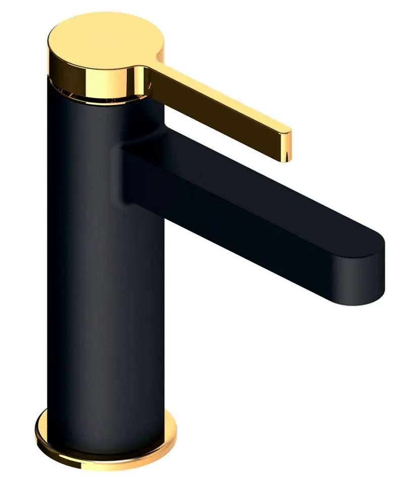 Baterie pentru lavoar Volle Mora 1537.010126 (Black/Gold)