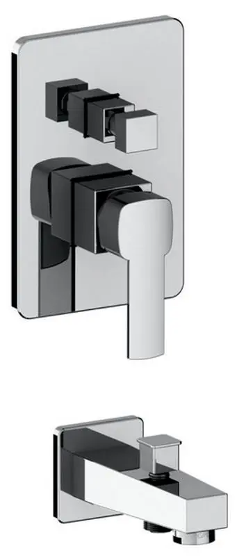 Baterie pentru cada si dus Volle Sota 1538.100301 (Chrome)