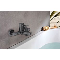 Смеситель для ванны и душа Volle Cruze 1547.030106 (Graphite) Thumb