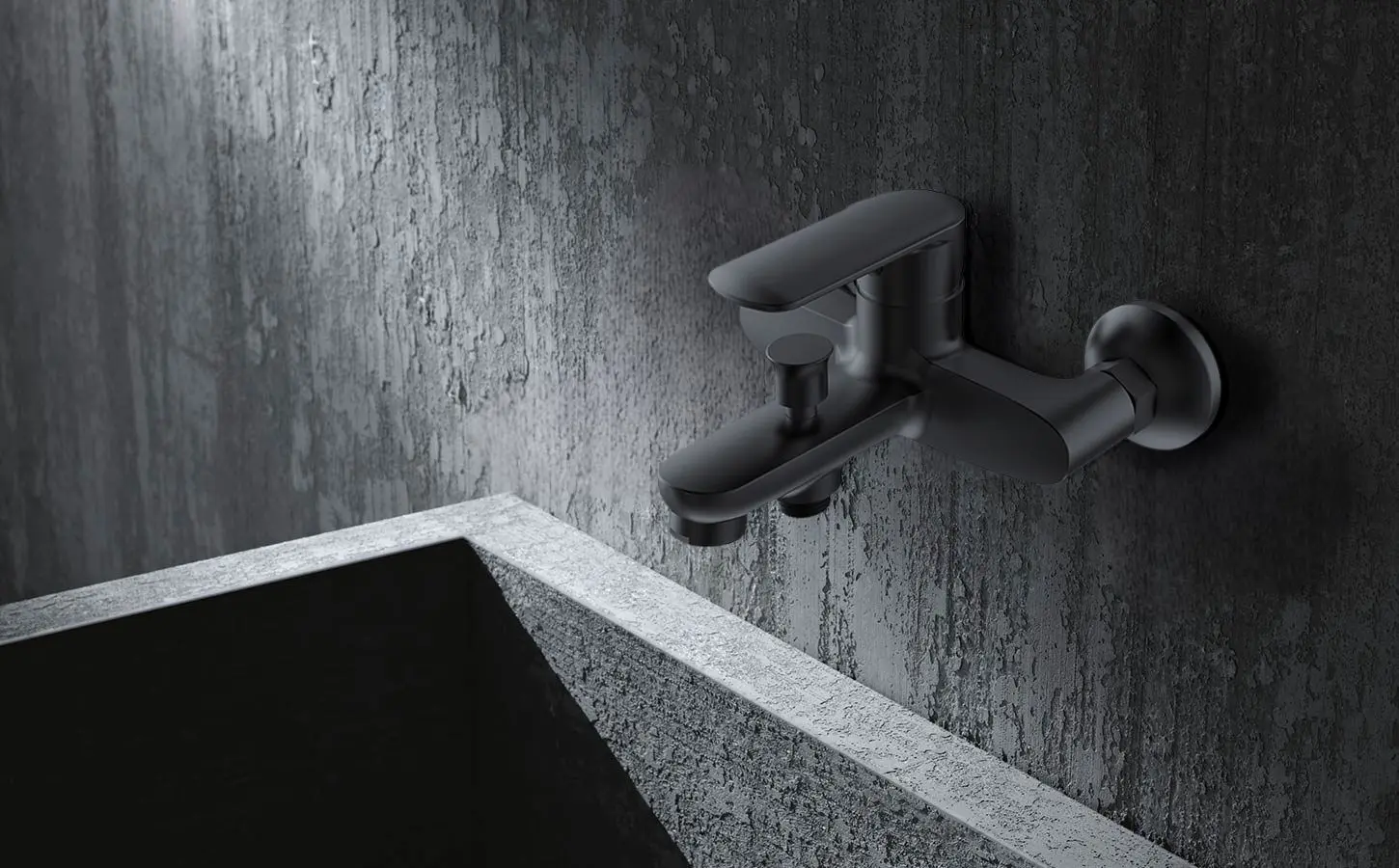 Baterie pentru cada si dus Volle Fiesta 1534.030104 (Black) - 2