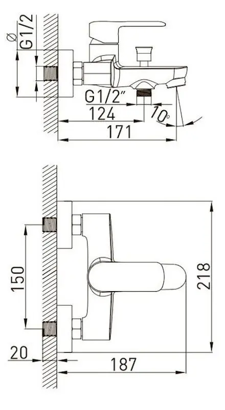 Baterie pentru cada Volle Fiesta 1534.030101 (Chrome) - 3