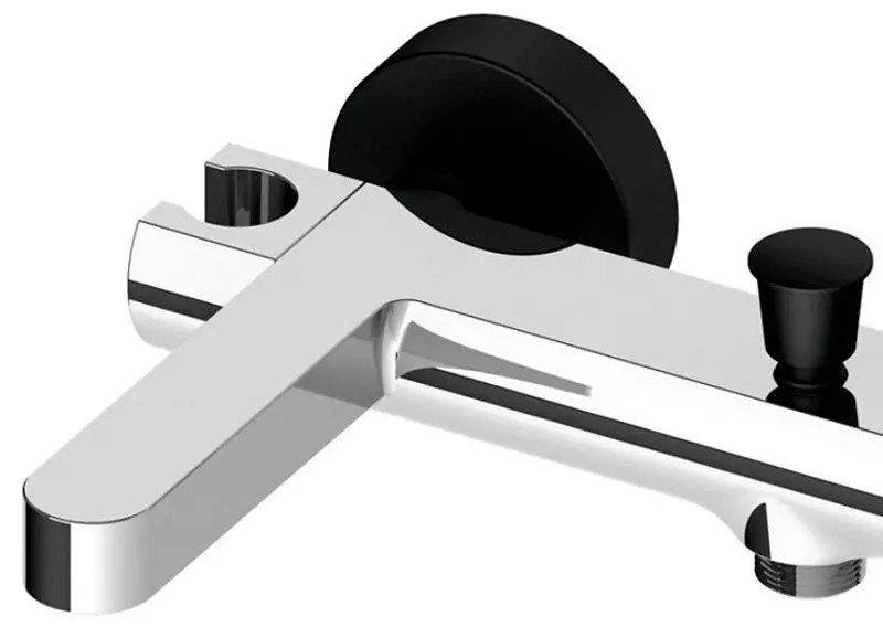 Baterie pentru cada Volle Mora 1537.030125 (Chrome/Black) - 2